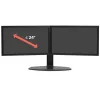 Dual monitor-liftstandaard Ergotron Neo Flex 62,2 cm zwart