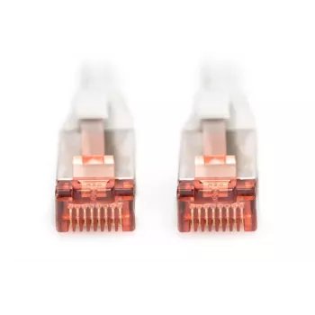 DIGITUS patchkabel - CAT6 - S/FTP - snagless - Cu - 1m - grijs