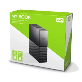WESTERN DIGITAL harddisk – My Book – 6 TB – USB-A 3.2 Gen 1