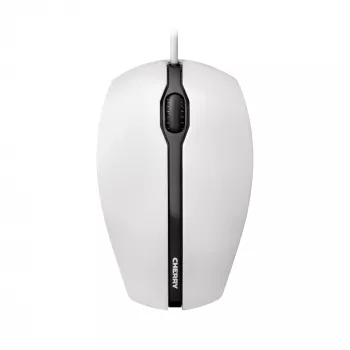 CHERRY GENTIX BEDRADE MUIS, lichtgrijs, USB