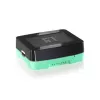 LevelOne USB printserver, zwart, groen, activiteit, link, stroom, status, Taiwan, Ethernet LAN, IEEE 802.3, IEEE 802.3u, 10,100 Mbit/s