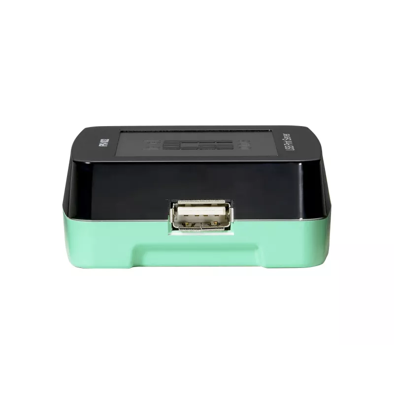 LevelOne USB printserver, zwart, groen, activiteit, link, stroom, status, Taiwan, Ethernet LAN, IEEE 802.3, IEEE 802.3u, 10,100 Mbit/s