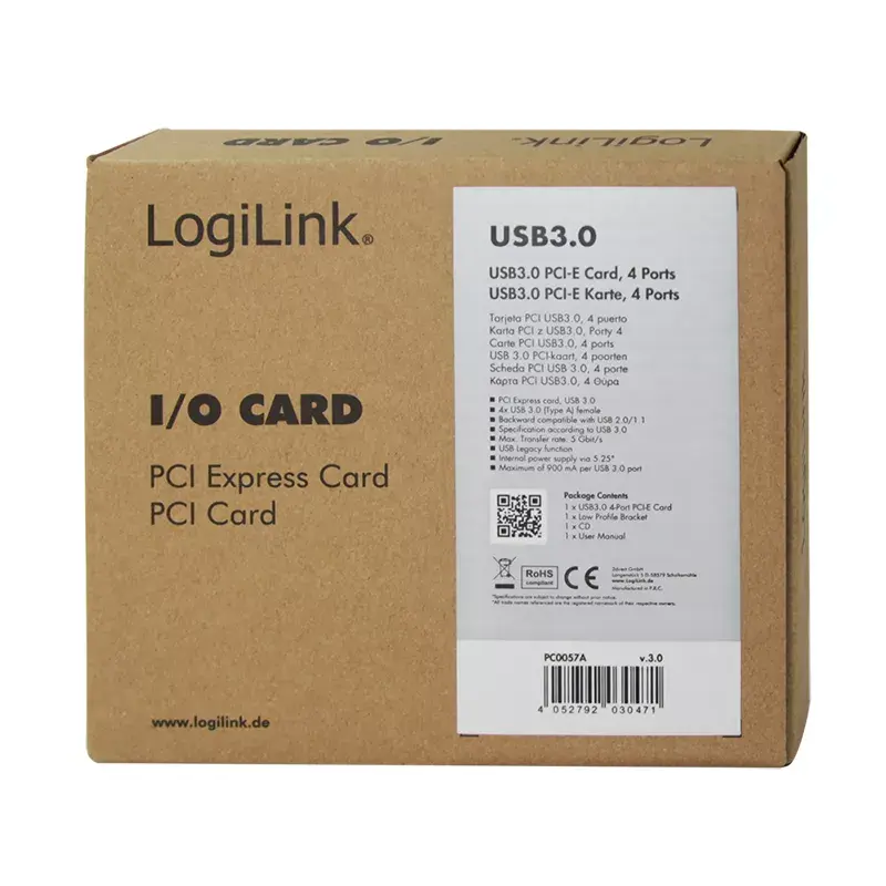 Interfacekaart LogiLink PC0057A