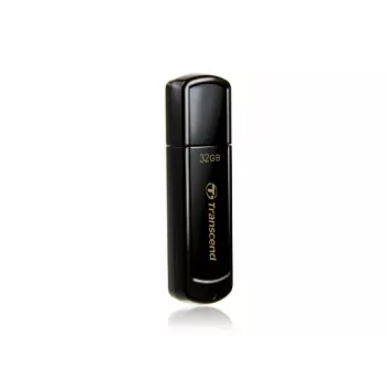 TRANSCEND Jetflash 350 - 32GB USB-stick - USB 2.0 - zwart