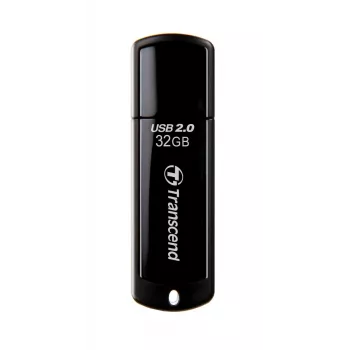TRANSCEND Jetflash 350 - 32GB USB-stick - USB 2.0 - zwart