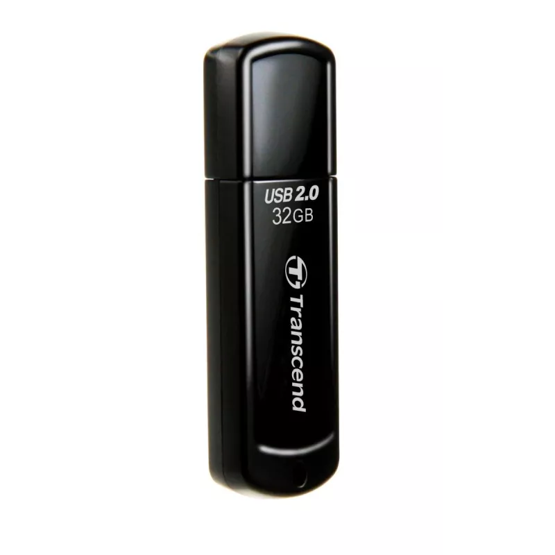 TRANSCEND Jetflash 350 - 32GB USB-stick - USB 2.0 - zwart