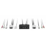 LevelOne 2-poorts USB VGA kabel KVM-switch, audio-ondersteuning, 2048 x 1536 pixels, zwart