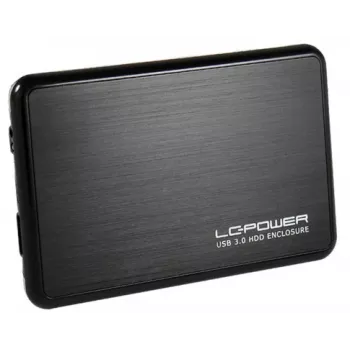LC-POWER mediaspeler - USB-behuizing SATA-harde schijf 2,5 inch aluminium USB 3.0 LC-Power zwart
