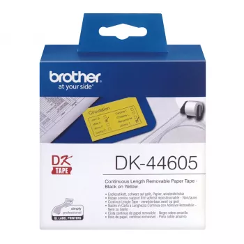 Brother DK-44605 printeretiket geel