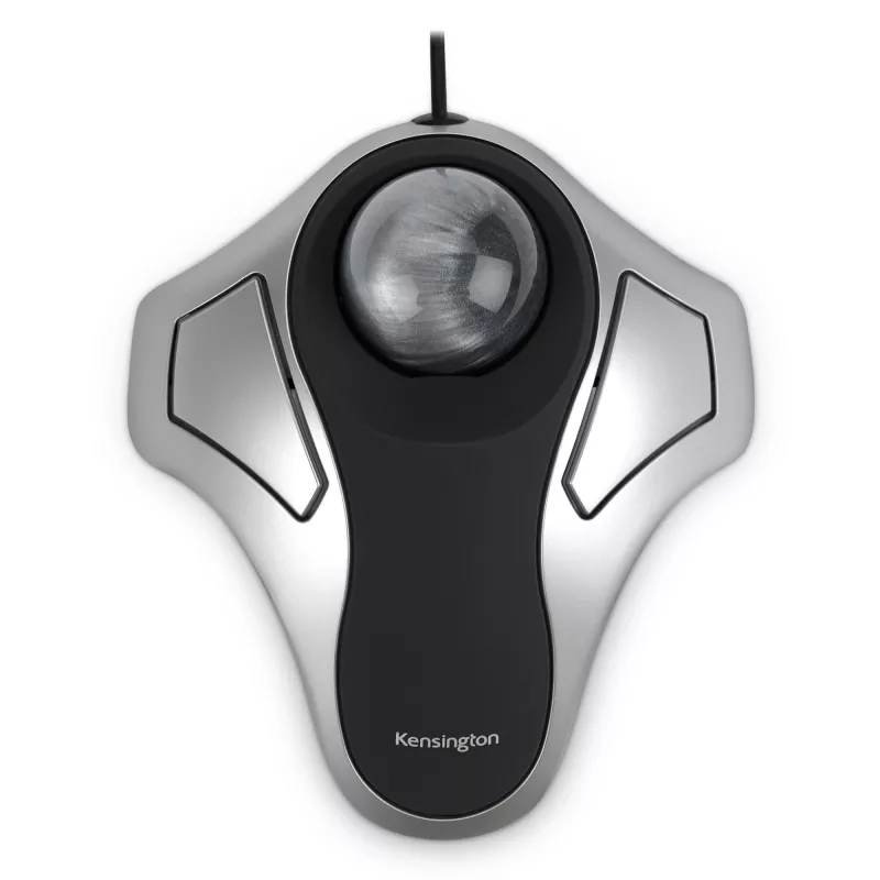 Kensington Orbit optische trackball, dubbelhandig, optisch, USB Type-A, zilver