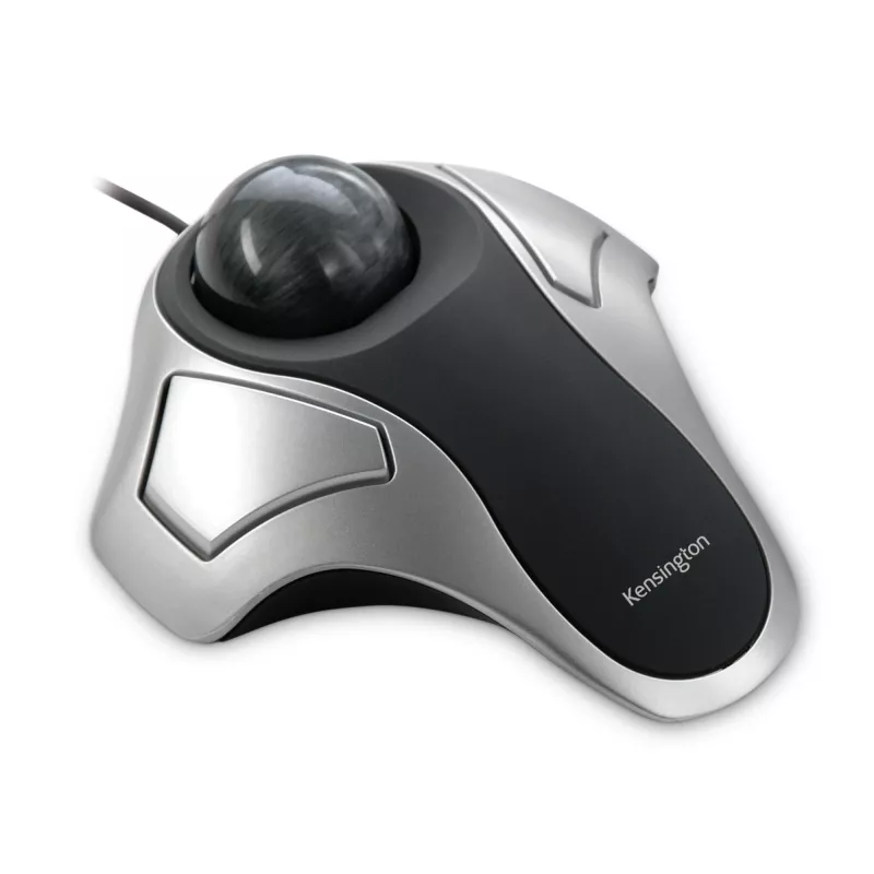 Kensington Orbit optische trackball, dubbelhandig, optisch, USB Type-A, zilver