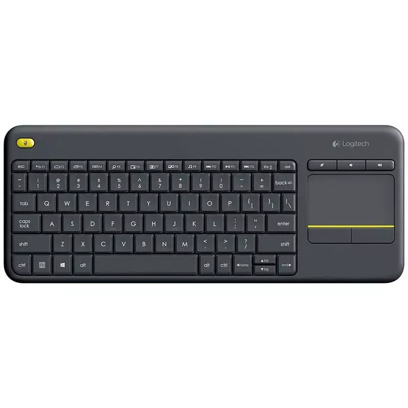 LOGITECH draadloos touch-toetsenbord K400 Plus - zwart - Qwerty Nederlands