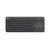 LOGITECH draadloos touch-toetsenbord K400 Plus - zwart - Qwerty Nederlands