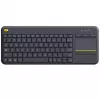 LOGITECH draadloos touch-toetsenbord K400 Plus - zwart - Qwerty Nederlands