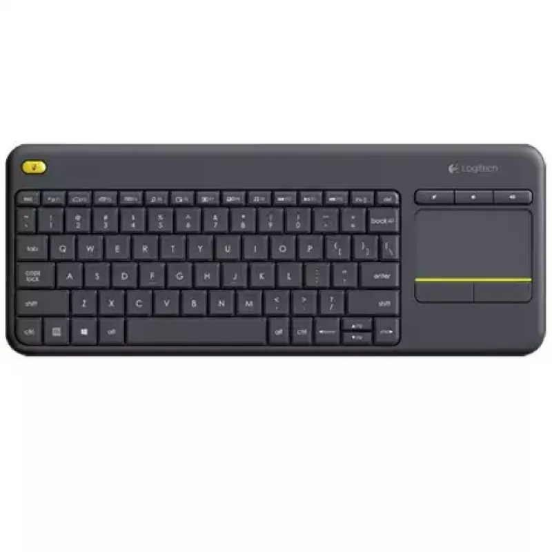 LOGITECH draadloos touch-toetsenbord K400 Plus - zwart - Qwerty Nederlands