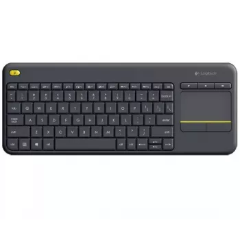 LOGITECH draadloos touch-toetsenbord K400 Plus - zwart - Qwerty Nederlands