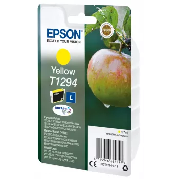 Epson Apple singlepack geel T1294 DURABrite Ultra inkt, geel, pigmentinkt, 7 ml, 1 stuk, 616 pagina's