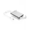 ICY BOX IB-AC703-C HDD/SSD-behuizing transparant, wit 2,5 inch