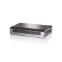 LevelOne printserver, 2 x USB, 1 x parallel, grijs, activiteit, link, stroom, status, Taiwan, Ethernet LAN, IEEE 802.3, IEEE 802.3u, 10,100 Mbit/s