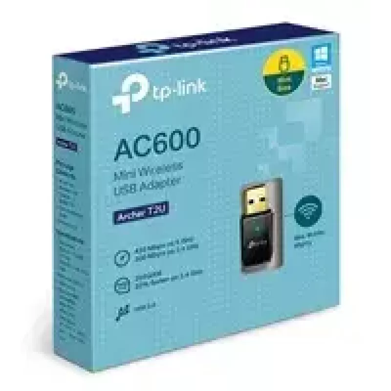 TP-Link AC600 draadloze dualband USB-WLAN-adapter
