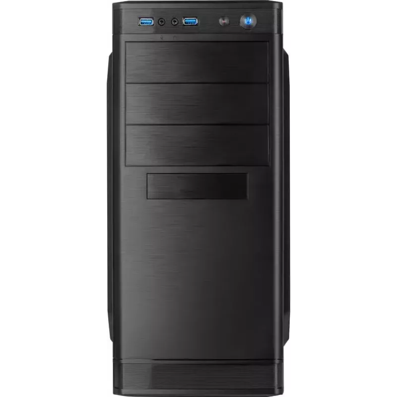PC-behuizing Inter-Tech IT-5905 midi tower zwart