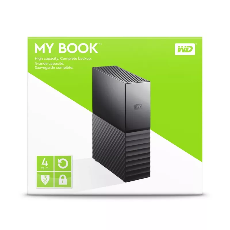 WESTERN DIGITAL harde schijf – My Book – 4 TB – USB-A 3.2 Gen 1