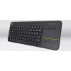 LOGITECH Wireless Touch Keyboard K400 Plus - zwart - QWERTZ Duits