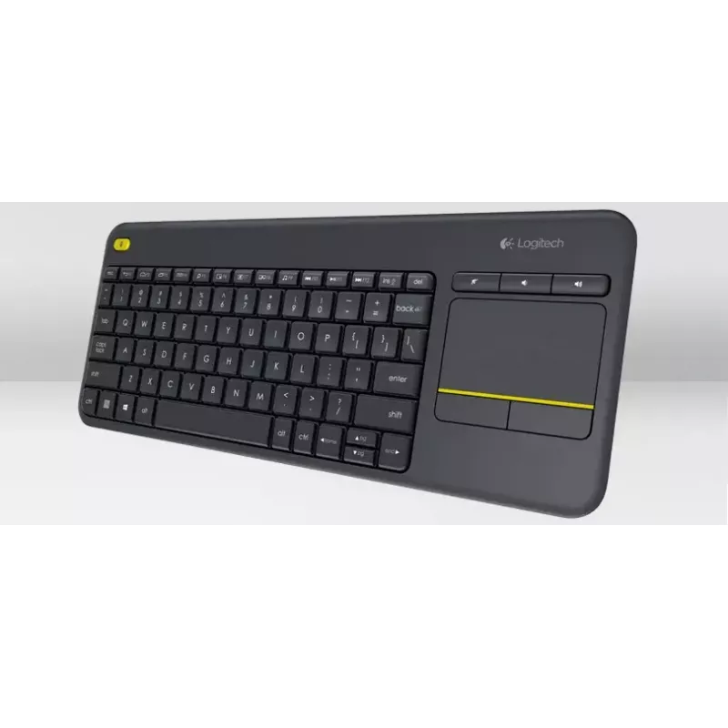 LOGITECH Wireless Touch Keyboard K400 Plus - zwart - QWERTZ Duits