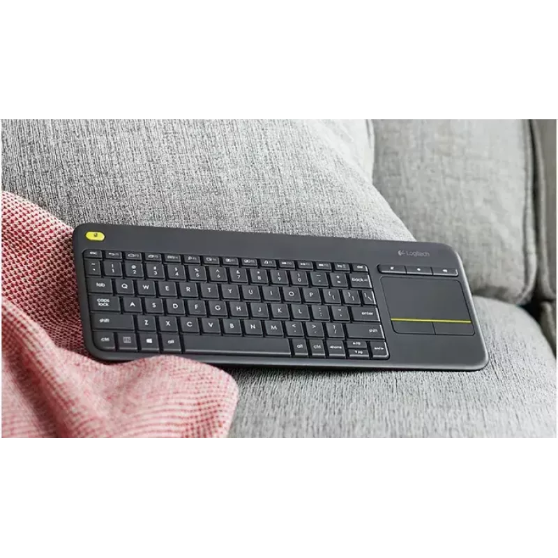LOGITECH Wireless Touch Keyboard K400 Plus - zwart - QWERTZ Duits