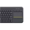 LOGITECH Wireless Touch Keyboard K400 Plus - zwart - QWERTZ Duits