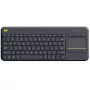 LOGITECH Wireless Touch Keyboard K400 Plus - zwart - QWERTZ Duits