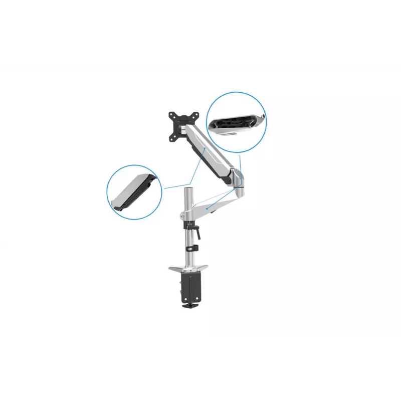 DIGITUS LED/LCD tafelhouder met gasveer (DA-90351)