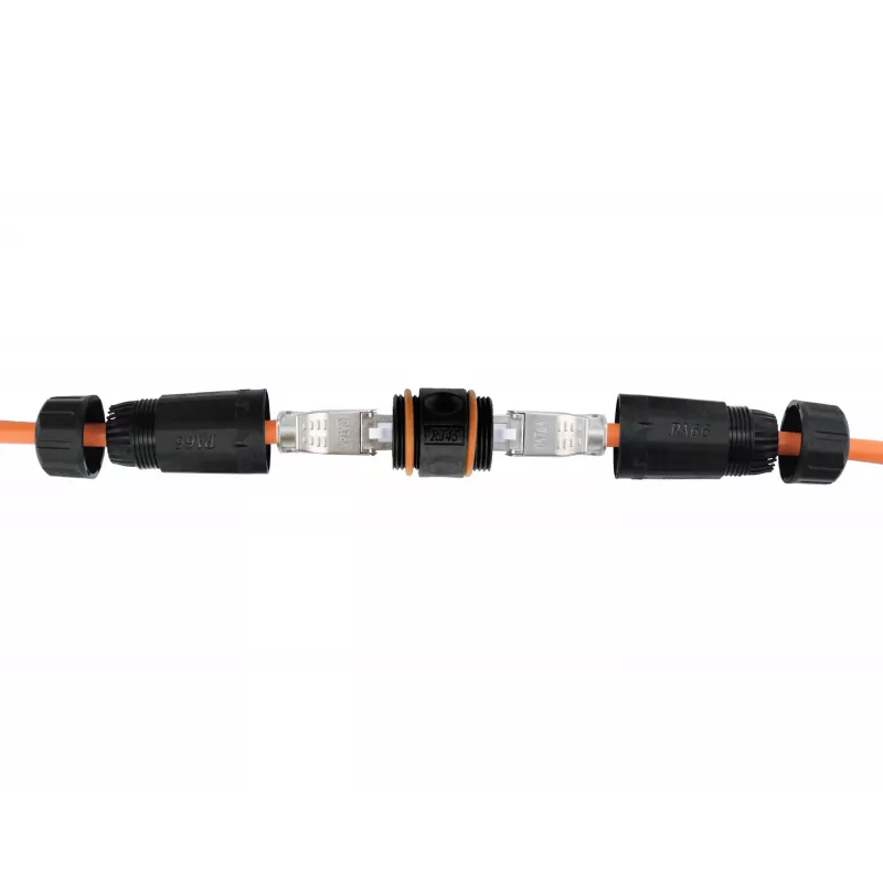 Cat.6 outdoor RJ45 inline-koppeling Equip 221162