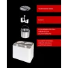 Unold 48830 Doppio ijsmachine, wit