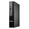 DELL Pro QCM1250 Intel Core Ultra 7 265T 16 GB DDR5-SDRAM 512 GB SSD Windows 11 Pro Micro PC Mini PC zwart