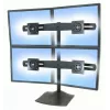 Monitor-tafelstandaard Ergotron DS Series DS100 Quad 61 cm zwart