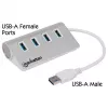 USB-hub Manhattan USB-A 4-poorts hub