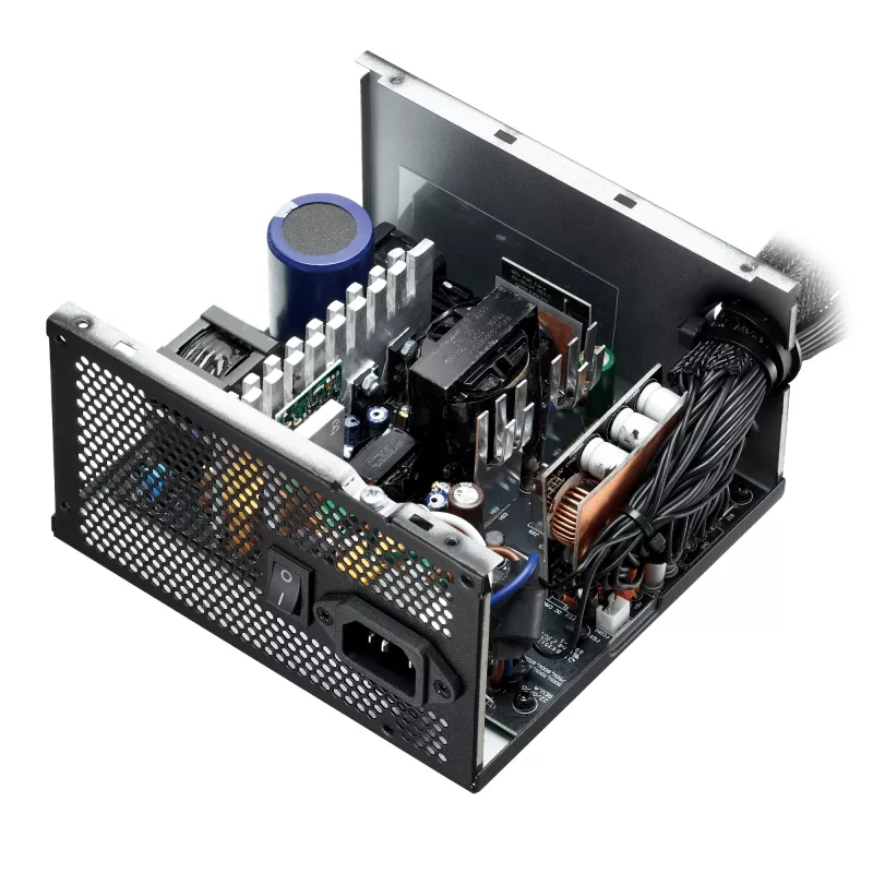 XPG KYBER 850W voeding, 850 W, 100 - 240 V, 47 - 63 Hz, 24-pins ATX, 65 cm, 450 mm
