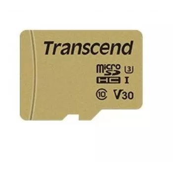 TRANSCEND microSDHC-kaart 500s 16 GB UHS-I U3 MLC met adapter