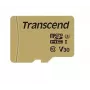 TRANSCEND microSDHC-kaart 500s 16 GB UHS-I U3 MLC met adapter
