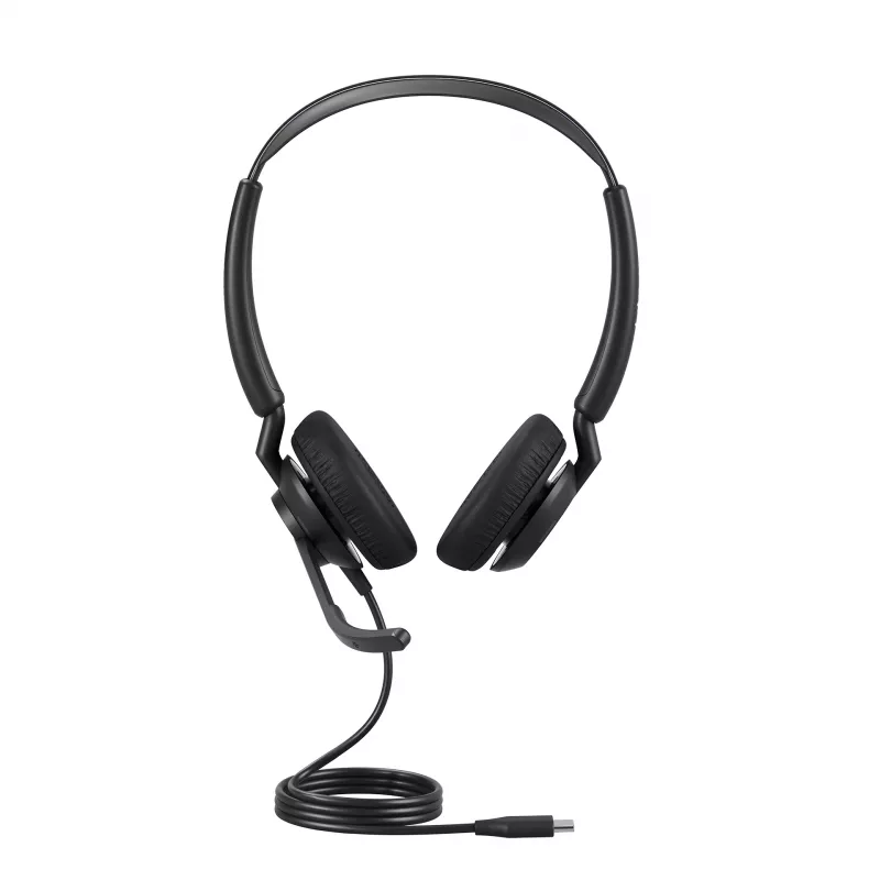 Jabra Engage 50 II - USB-C UC Stereo, bedraad, kantoor/callcenter, 65 g, headset, zwart