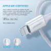 Ugreen 10493 Lightning-kabel 1 m wit