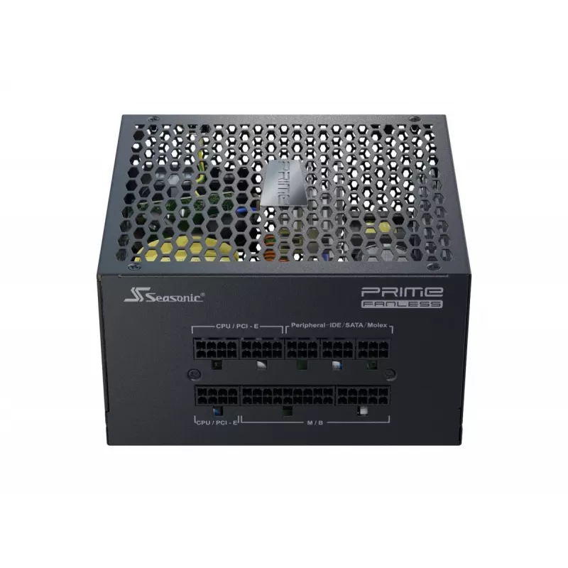 Seasonic PRIME Fanless PX-500 voeding, 500 W, 80 PLUS Platinum, PRIME-PX-500