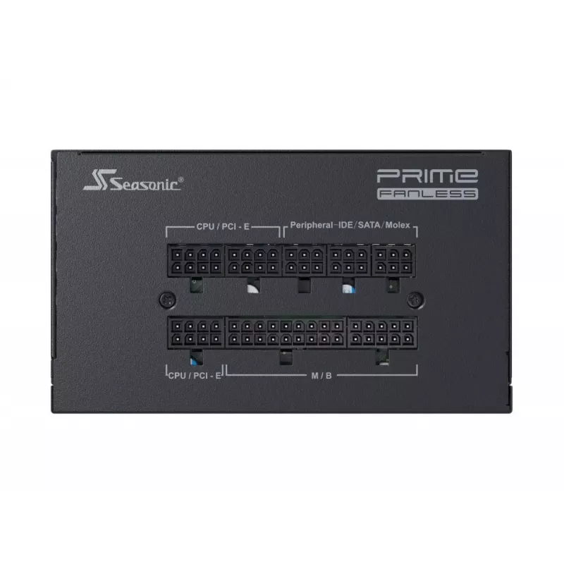 Seasonic PRIME Fanless PX-500 voeding, 500 W, 80 PLUS Platinum, PRIME-PX-500