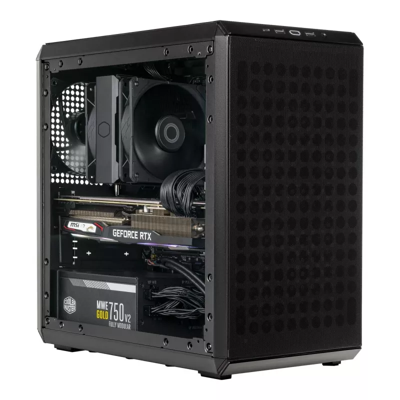 COOLER MASTER CPU-behuizing Masterbox Q300L V2 zwart