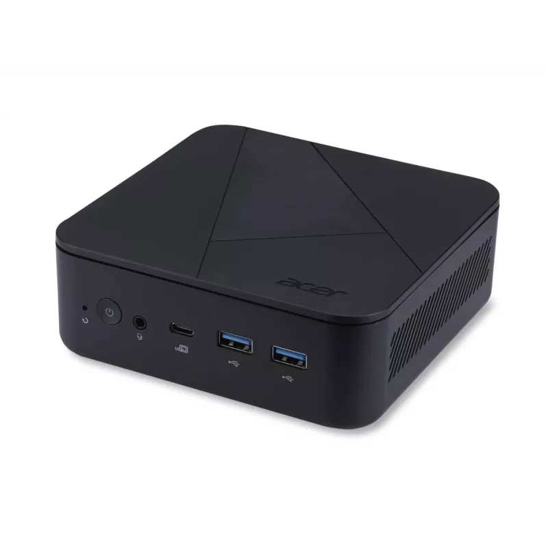 Acer Veriton NUC VN1502G-13U3U barebone mini-pc Intel Core i3-1315U, zonder RAM, Wi-Fi 6, Bluetooth