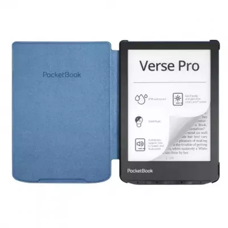 PocketBook H-S-634-B-WW Shell-hoes voor Verse / Verse Pro 6" (15,2 cm), blauw