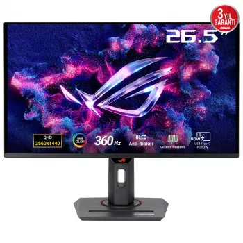 ASUS ROG Strix OLED XG27ACDNG Computermonitor 67,3 cm (26,5 inch) 2560 x 1440 Pixel Quad HD QD-OLED Zwart