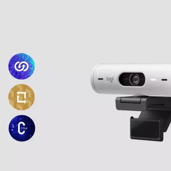 Webcam Logitech Brio 500 Full HD 4MP USB-C wit