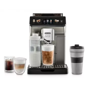 Combikoffiemachine De’Longhi ECAM450.86.T — volautomatisch, 1,8 l watertank, 300 g bonenreservoir, 19 bar, ingebouwde maalwerk, TFT-display